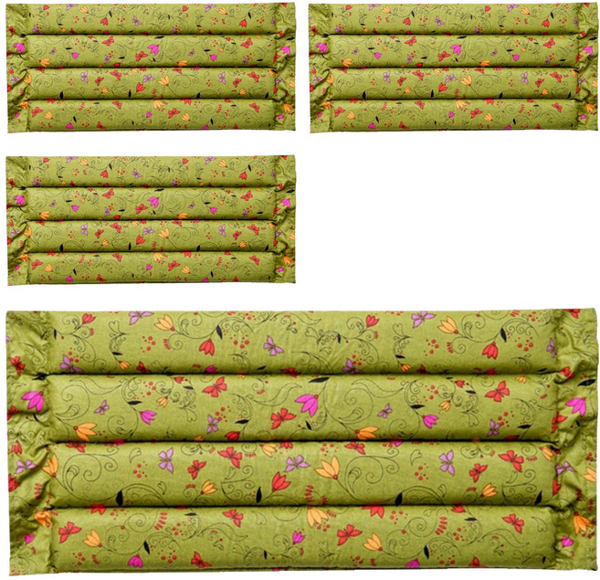 아이러브허브 허브 다용도 찜질팩 중 카키, 4개