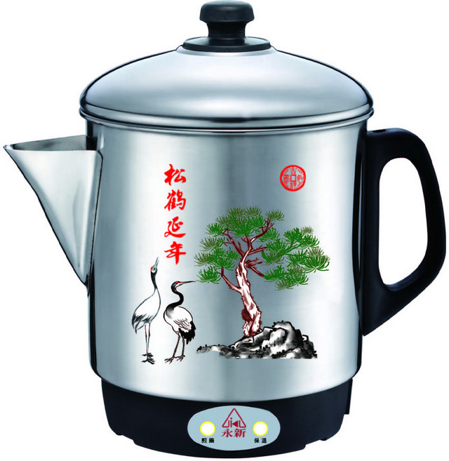永新 不銹鋼煎藥壺 1.1kg, YS-115, 1個