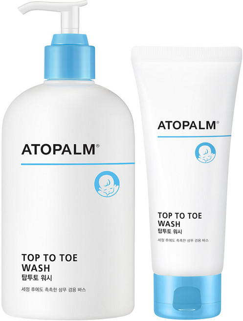 아토팜 탑투토 워시 세트 460ml + 100ml, 1세트
