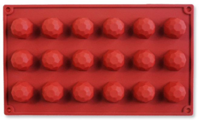 실리콘팬 크리스탈 18구, 1개