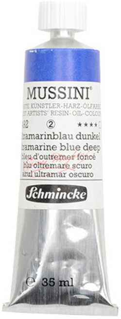 슈미케 무시니 유화물감 시리즈 2 492 UltramarineBlueDeep, 35ml, 1색