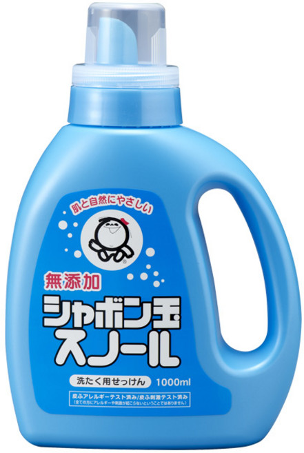 샤본다마 스노르 액상세제 본품, 1L, 1개