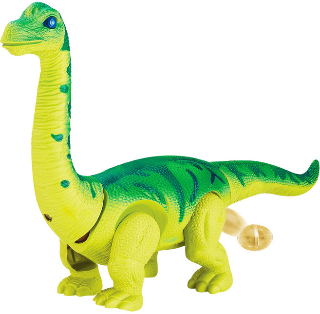 好物商店 會下蛋的腕龍恐龍機器人, 混合顏色, 1個