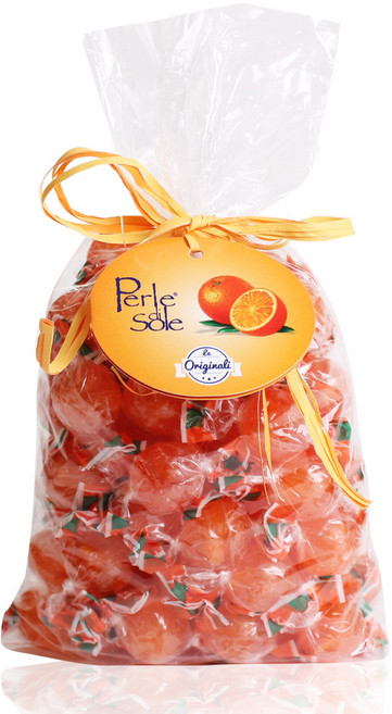 페를레디솔레 오렌지 캔디, 500g, 1개