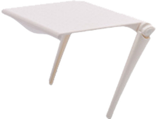 miniPle 모니터 공간 활용 선반 거치대 테이블, 화이트, 1개