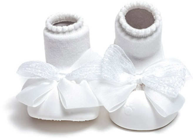 엘츠 여아용 화이트프린세스 말랑슈즈