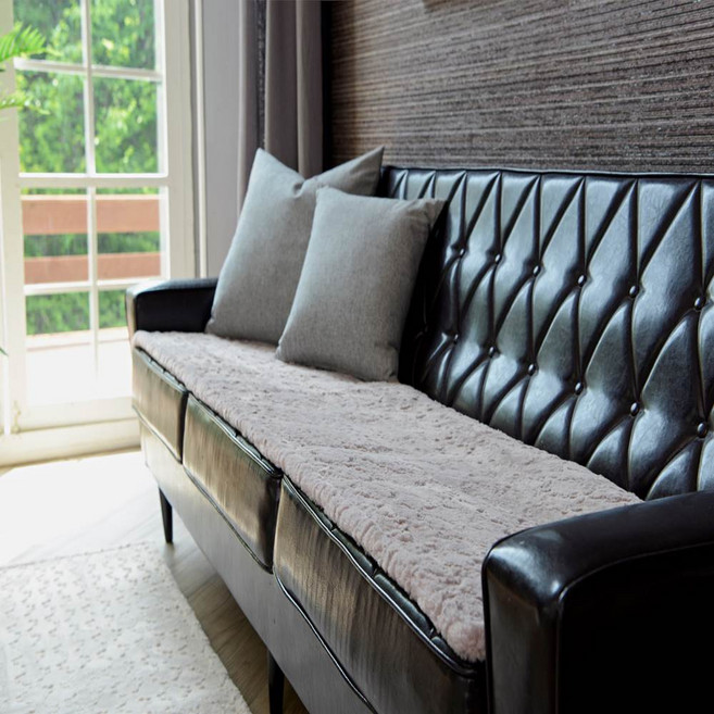 가온길카페트 럭셔리 라셀 라메종 극세사 소파패드