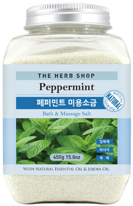 더허브샵 미용소금 페퍼민트, 1개, 1개