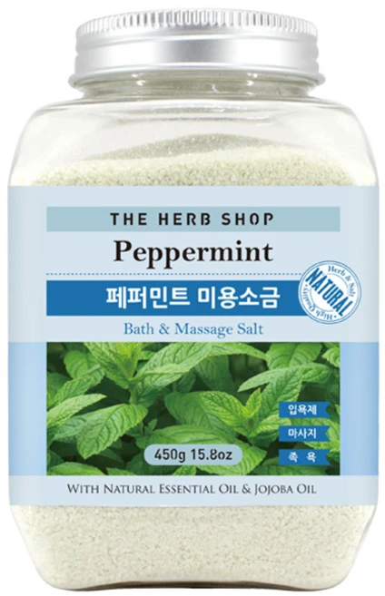 더허브샵 미용소금 페퍼민트, 1개, 1개 - 쿠팡