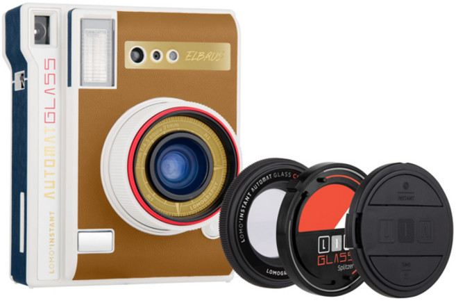 로모그래피 오토맷 글라스 엘부르스 인스턴트 카메라, 1세트