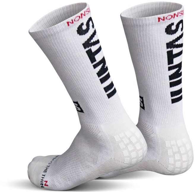 준타스 슈퍼레이티브 양면 논슬립 하프삭스 THIN, 화이트, 1개