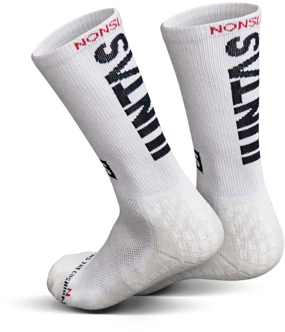 준타스 슈퍼레이티브 양면 논슬립 하프삭스 CUSHION, 화이트, 1개