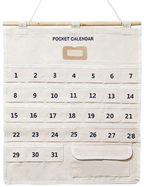 365일 포켓 생활비 달력, 베이지