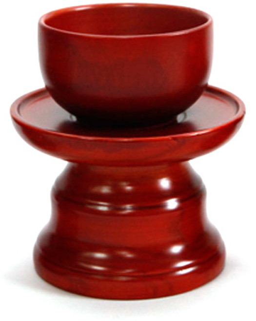 즐거운집 신 물푸레원목 술잔세트, 1세트, 술잔 + 잔받침