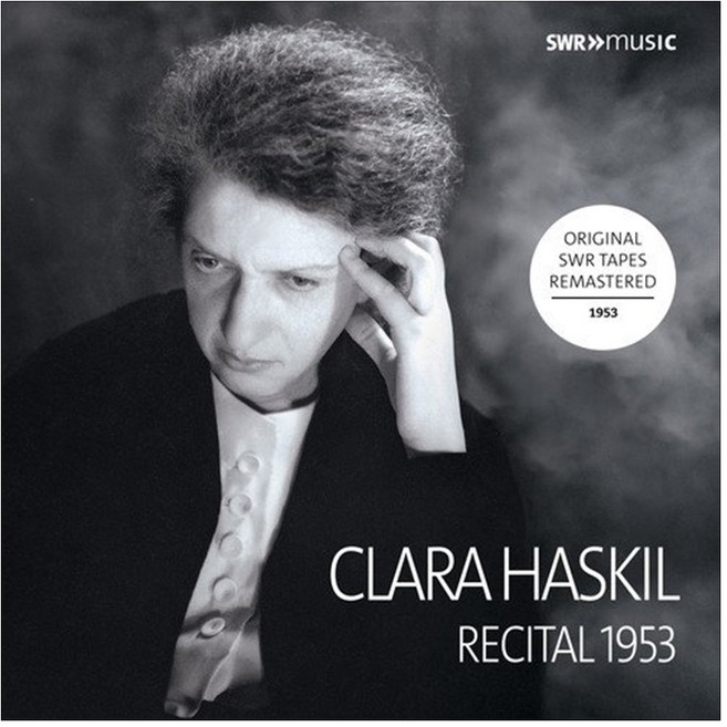 CLARA HASKIL - PIANO RECITAL 1953 클라라 하스킬 : 루트비히스부르크 리사이틀 : 베토벤 슈만 스카를라티 - 세 곡의 소나타 독일수입반