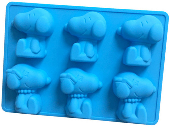 리브레캔들 수제 비누몰드 귀여운강아지, 1개