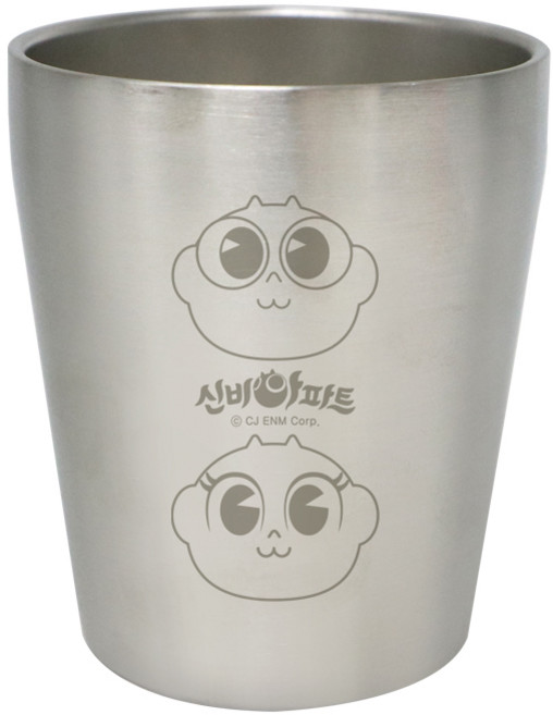 신비아파트 국산 스텐이중컵 1211, 1개