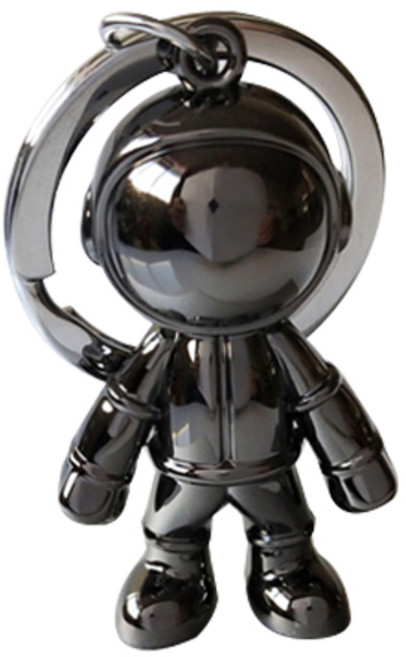 TP 키링 H18 우주인 열쇠고리 블랙, 1개