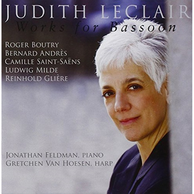 VARIOUS - WORKS FOR BASSOON/ JUDITH LECLAIR 영국수입반, 1CD