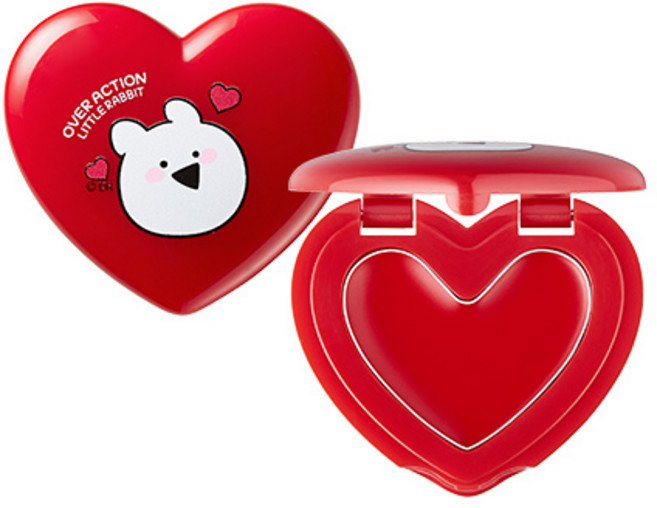 더샘 오버액션꼬마토끼 러브미 멀티 팟 크림 블러셔 1.2g, 01 러브 이즈 뭔들, 1개