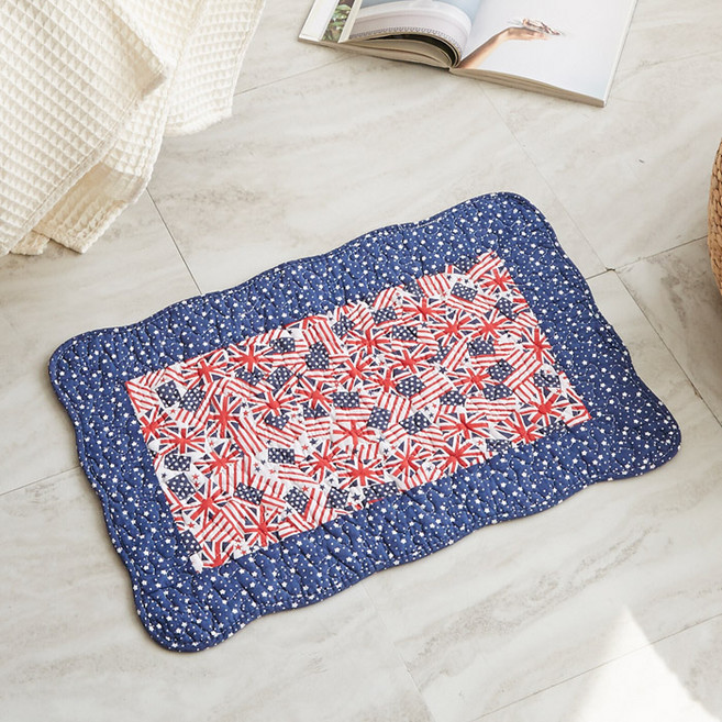 순면 워싱 발매트, 플래그네이비