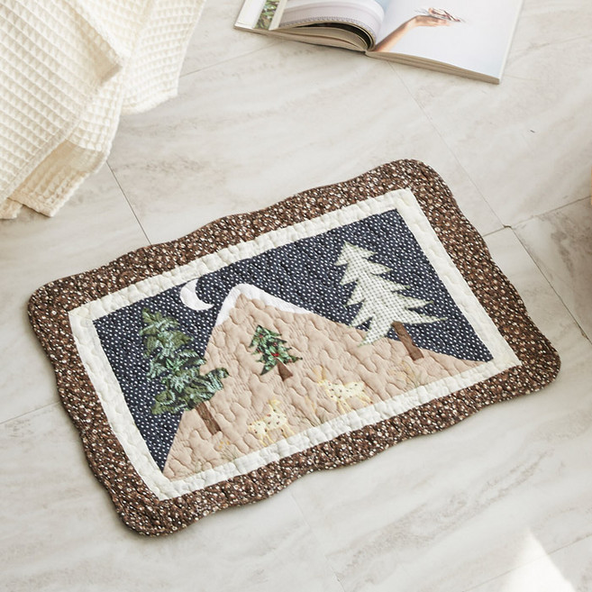 순면 워싱 발매트, 트리브라운