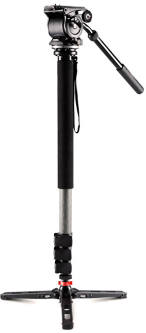 웨이펭 카본 비디오 모노포드 삼각대, WF-C500S, 1개