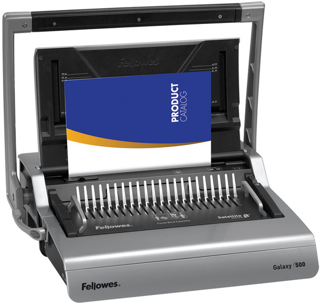 펠로우즈 플라스틱 링 제본기 Galaxy 500, 500매