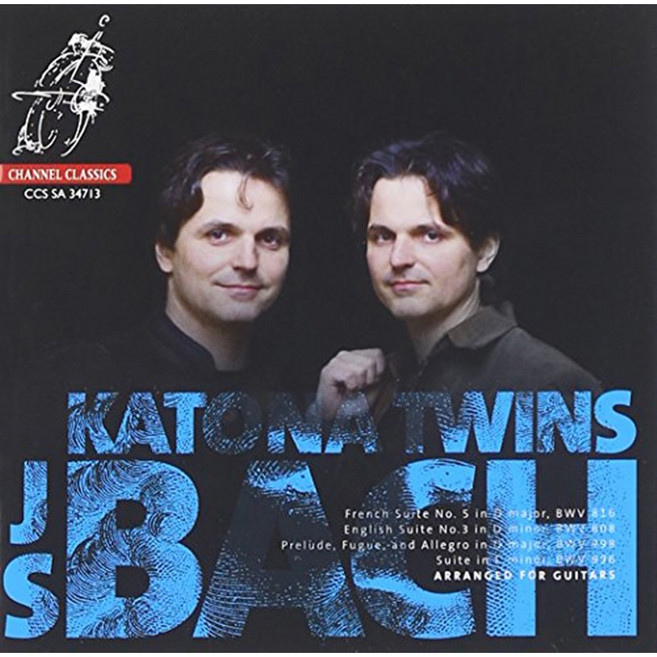 JOHANN SEBASTIAN BACH - SUITES: ARRANGED FOR GUITARS/ KATONA TWINS 독일수입반, 1CD