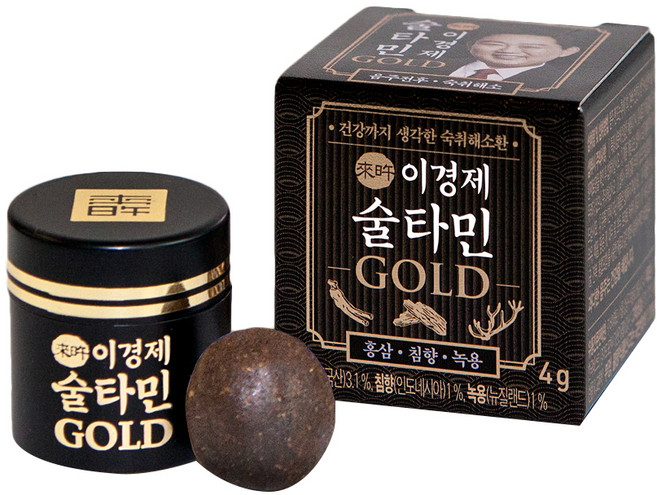 술타민 이경제 GOLD 숙취해소환, 4g, 1개