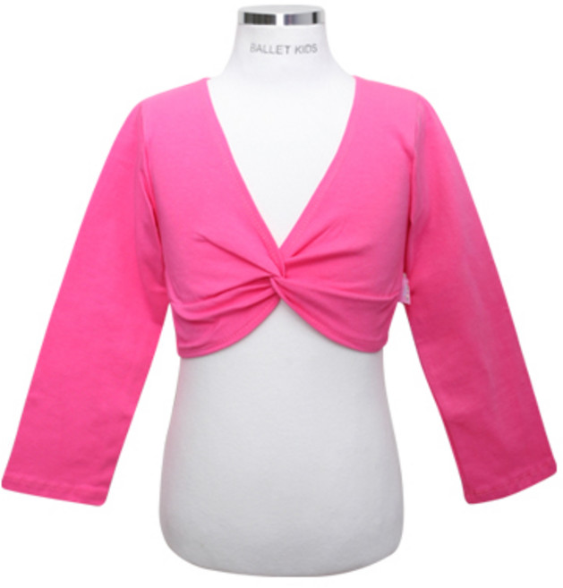 발레키즈 여아용 발레모티브면 가디건 CP_G133