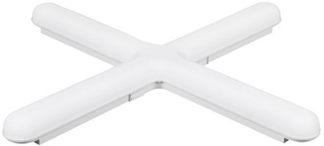 코콤 LED 십자등 60W, 주광색, 1개