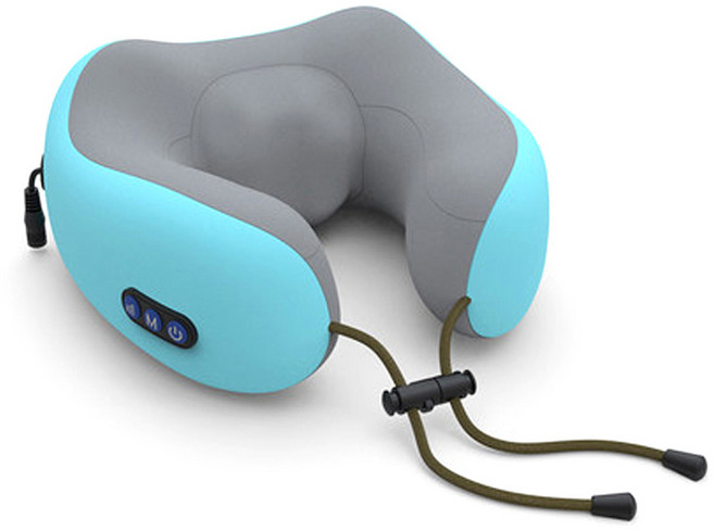 프라임원 꾹꾹이 U자형 목마사지기, BTM-02, 블루