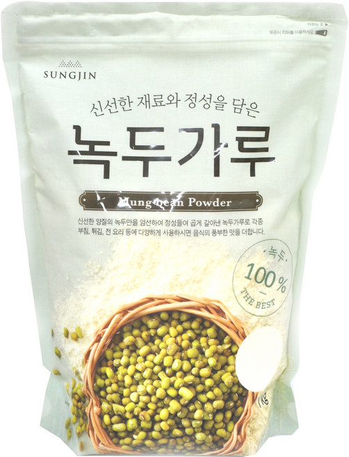 성진식품 녹두가루, 1kg, 1개