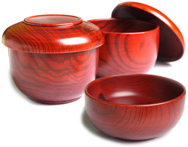 즐거운집 남원 오리목 반상기 6p 세트, 1세트, 밥그릇 2p + 국그릇 2p + 뚜껑 2p