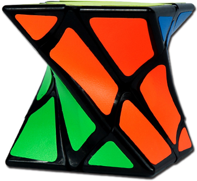 매직 꽈베기꼬임 큐브 No171, 혼합 색상, 1개