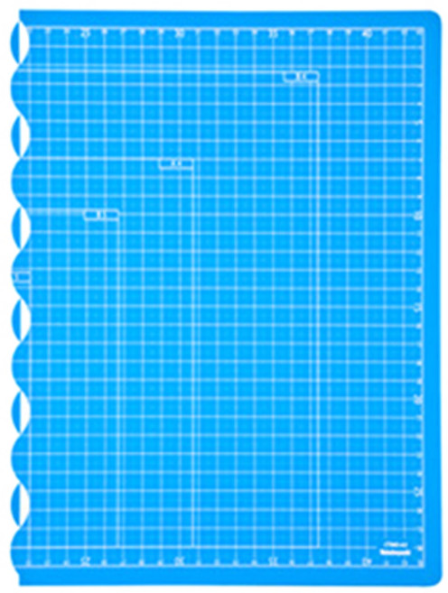 나카바야시 접이식 커팅매트 A3, 스카이블루