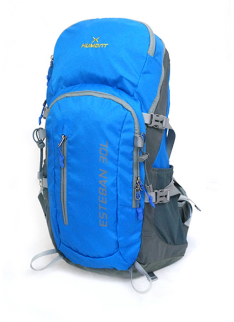 휴몬트 에스테반 등산용 소형배낭 30L 레인커버 포함, 블루