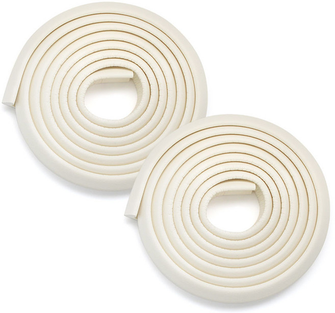 아가드 모서리 보호대 초미니형, 크림, 2개