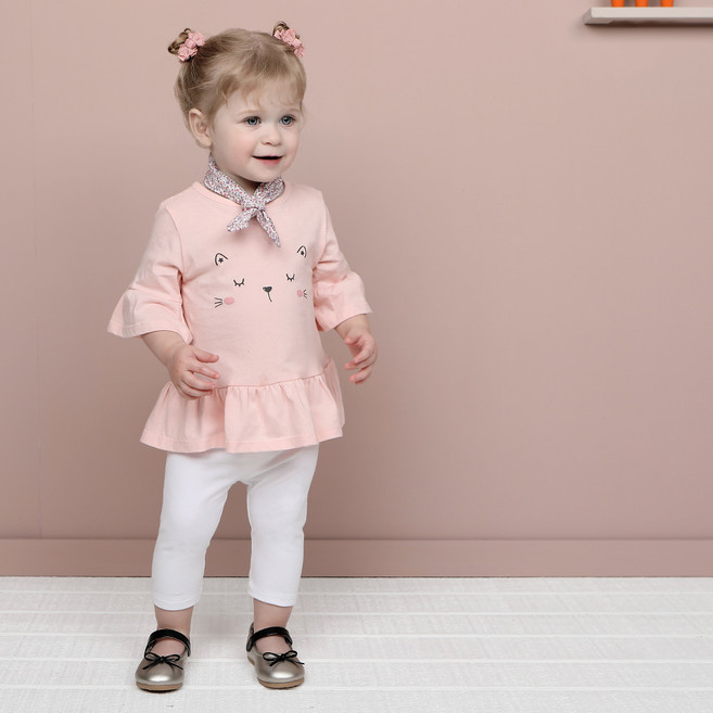 쁘리엘르 여아용 모모상하복