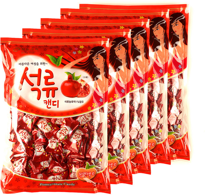 일광제과 석류 캔디, 300g, 5개
