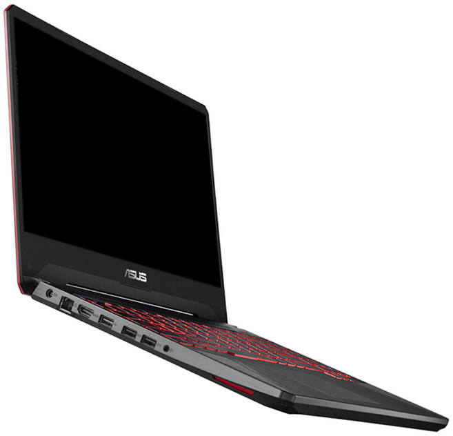 에이수스 TUF 게이밍노트북 (i7-8750H 39.62cm HDD1TB GTX1050 4G), 8GB, Free DOS, 블랙 + 레드, 코어i7, FX505GD-BQ037