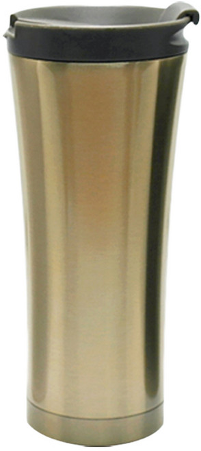 코멜리 베이직 트렌디 스테이리스 보온 보냉 텀블러, 골드, 500ml