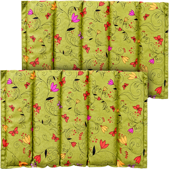 아이러브허브 다용도 허브 찜질팩 소 카키, 2개