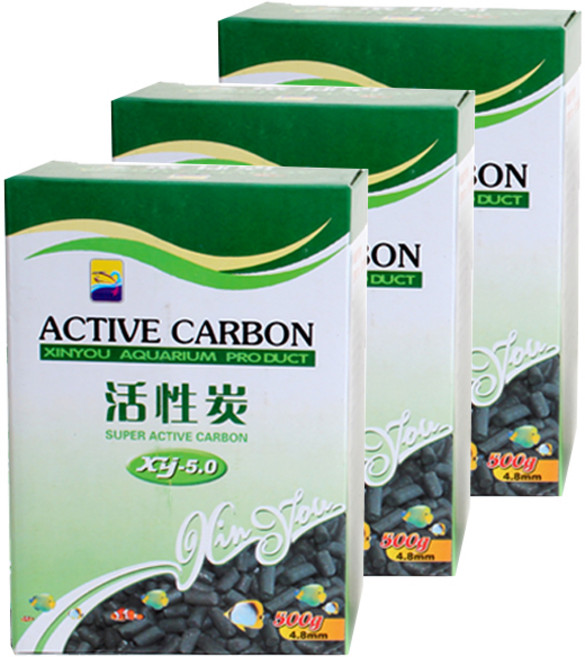 YPCOMPANY XY 활성탄 500g, 3개