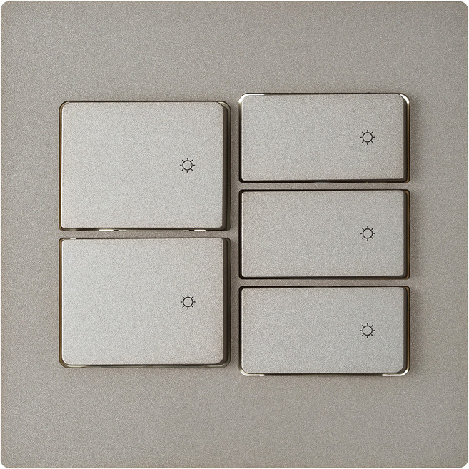 제일전기 디노 브론즈 스위치 5구, 1개