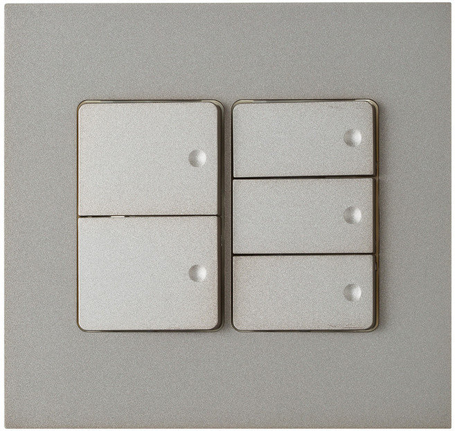 제일전기 하네스 브론즈 스위치 5구, 1개