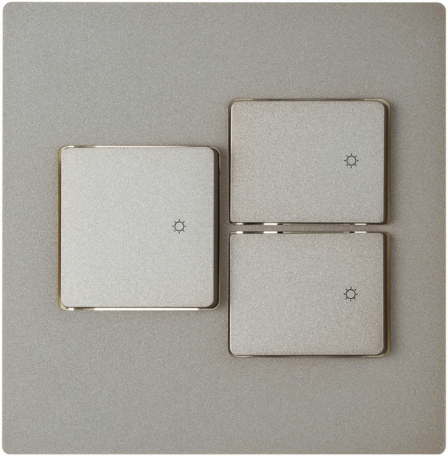 제일전기 디노 브론즈 스위치 중3구, 1개