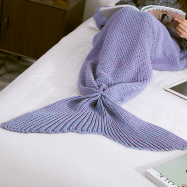 앤티스 피쉬테일 입는 담요