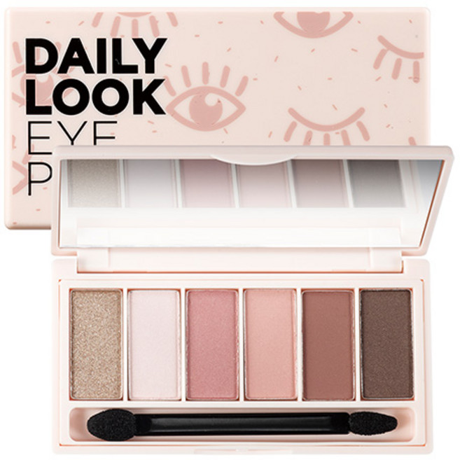 베리떼 데일리룩아이팔레트 9g, 2호 러블리핑크, 1개